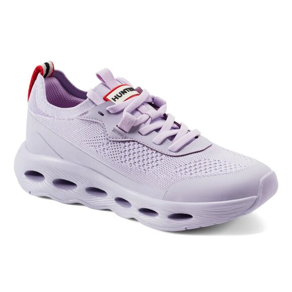 Hunter Women's Ginger Casual Lace-up Sneakers in Light Purple - Picture 2 of 7